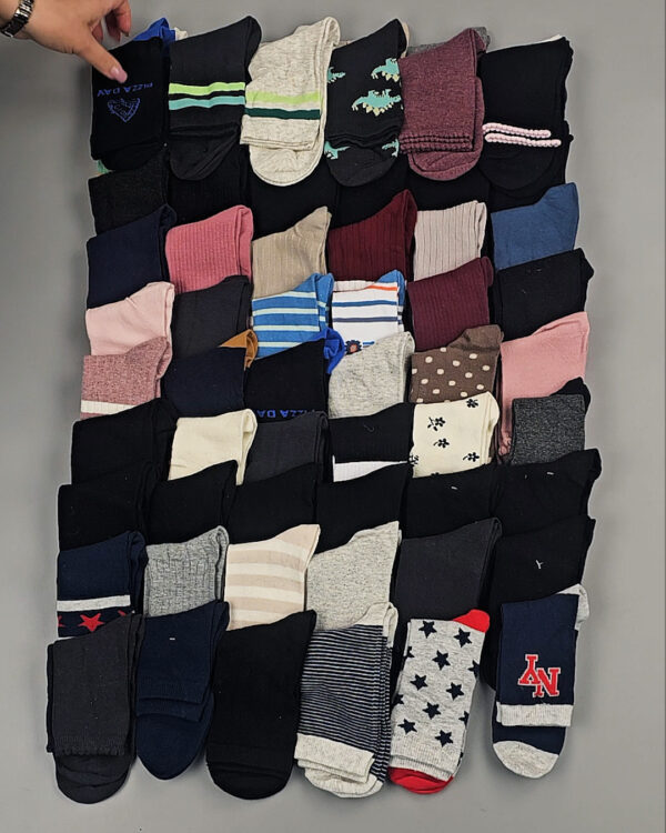 Фотография  801 - H&M носки дети лето 06#5 кг, ЛОТ №8924 оптом в Кемерово и Кемеровской области