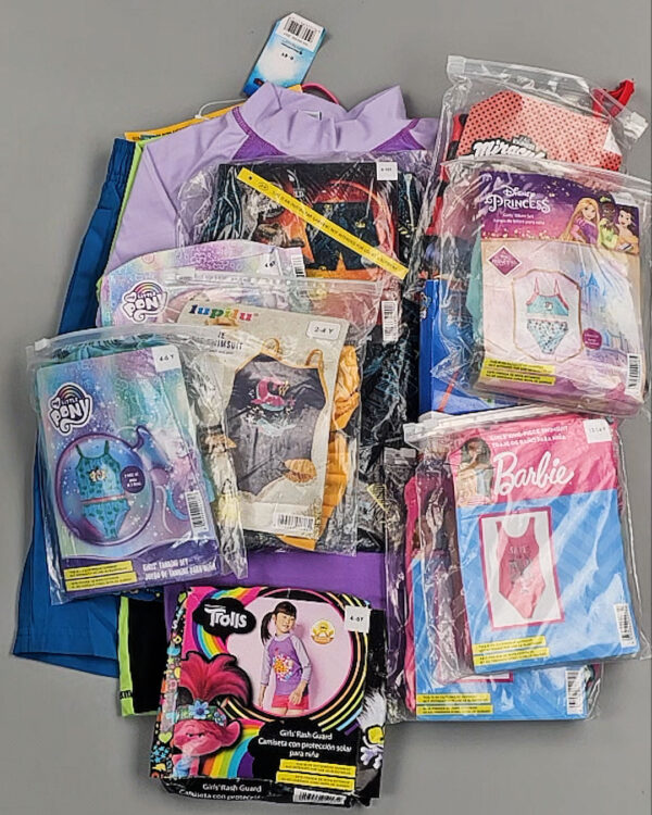 Фотография  898 - Купальники LIDL Kids#3 кг, ЛОТ №8962 оптом в Кемерово и Кемеровской области