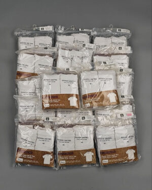 Купить Футболка белая муж Корея 085#5 кг оптом в Кемерово и Кемеровской области