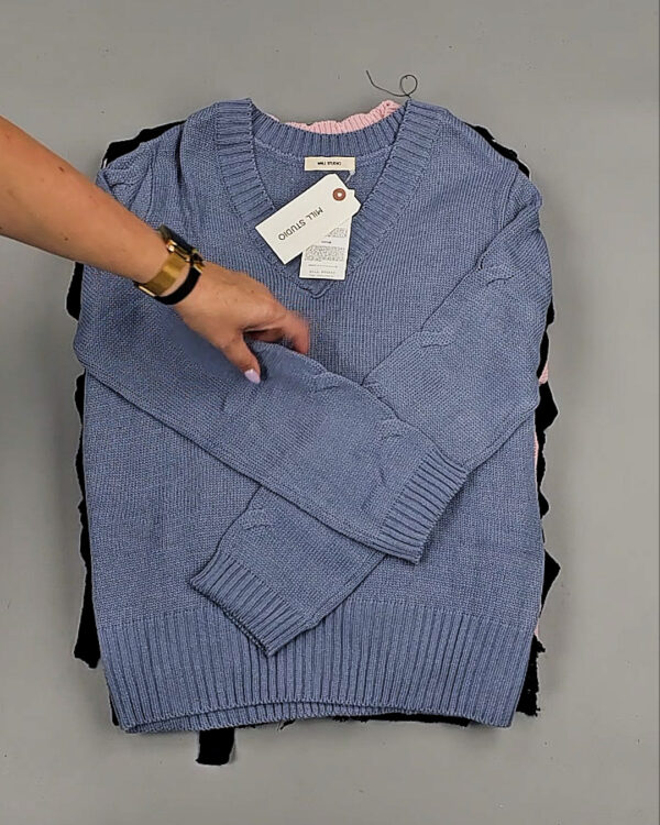 Фотография  588 - Джемпера Корея 085#7 кг, ЛОТ СТ-9415 оптом в Кемерово и Кемеровской области