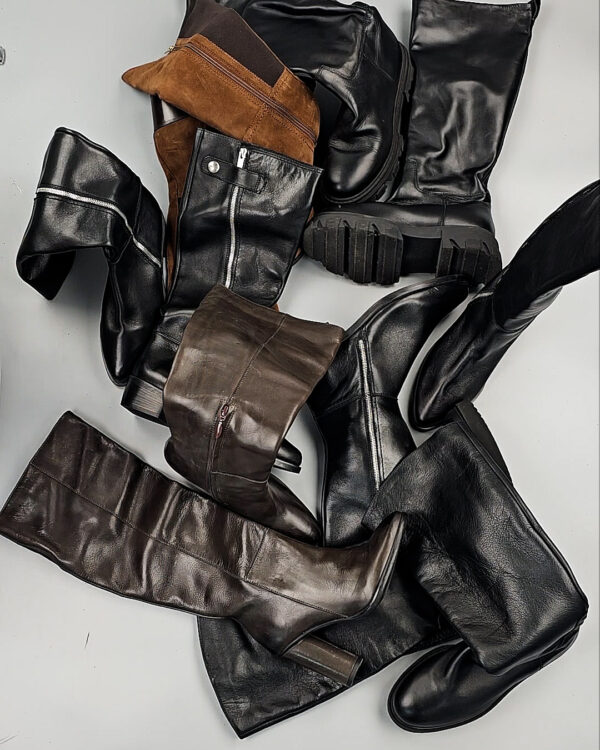 Фотография  427 - Сапоги Италия #7 шт, ЛОТ СТ-9681 оптом в Кемерово и Кемеровской области