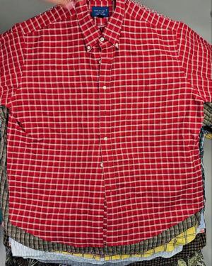 Купить Рубашки (Oversize Man Shirts Premium)#20,3 кг, ЛОТ СХ-0242 оптом в Кемерово и Кемеровской области