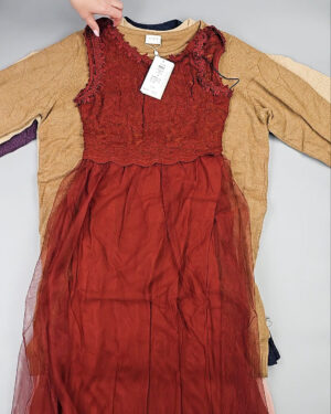 Фотография  838 - Платья VILA Winter 104#7 кг, ЛОТ СТ-9902 оптом в Кемерово и Кемеровской области