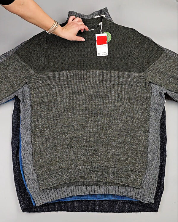 Фотография  146 - Джемпера мужские C&A 025#7 кг, ЛОТ СТ-10003 оптом в Кемерово и Кемеровской области