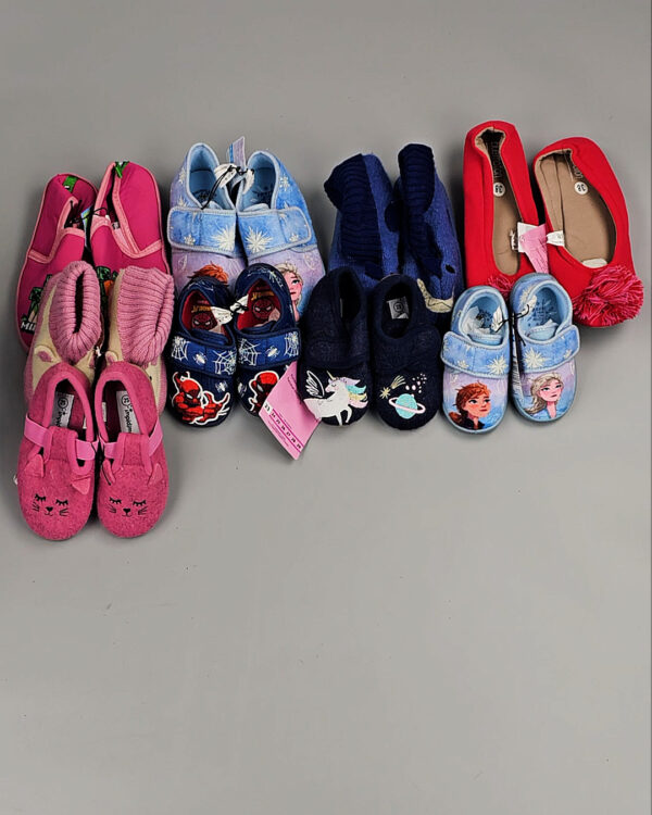 Фотография  856 - Обувь домашняя дети СТОК 065#3,3 кг, ЛОТ СТ-9728 оптом в Кемерово и Кемеровской области