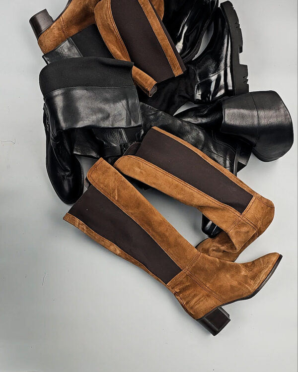 Фотография  328 - Сапоги Италия #7 шт, ЛОТ СТ-9678 оптом в Кемерово и Кемеровской области