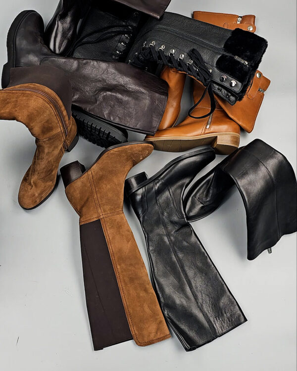 Фотография  293 - Сапоги Италия #7 шт, ЛОТ СТ-9679 оптом в Кемерово и Кемеровской области