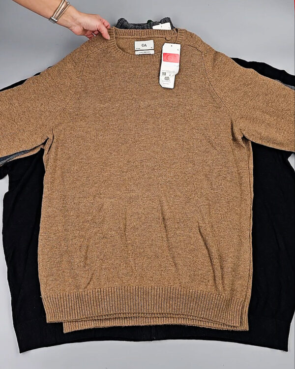 Фотография  280 - Джемпера мужские C&A 025#7,6 кг, ЛОТ СТ-10006 оптом в Кемерово и Кемеровской области