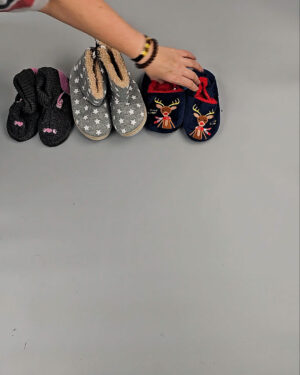 Фотография  424 - Обувь домашняя дети СТОК 065#3,2 кг, ЛОТ СТ-9727 оптом в Кемерово и Кемеровской области