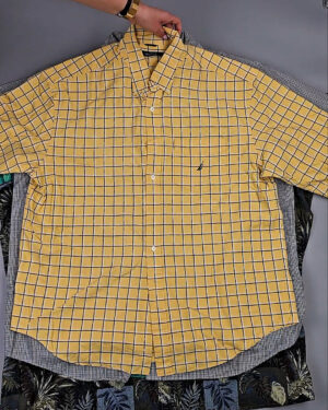 Фотография  852 - Рубашки (Oversize Man Shirts Premium)#20,3 кг, ЛОТ СХ-0242 оптом в Кемерово и Кемеровской области