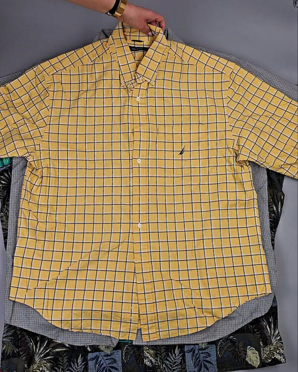 Фотография  489 - Рубашки (Oversize Man Shirts Premium)#20,3 кг, ЛОТ СХ-0242 оптом в Кемерово и Кемеровской области