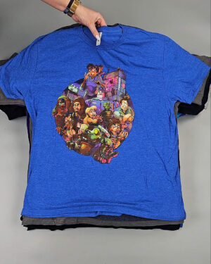 Фотография  421 - Футболки м/ж (Super T-Shirts Printed)#10 кг, ЛОТ СХ-0272 оптом в Кемерово и Кемеровской области